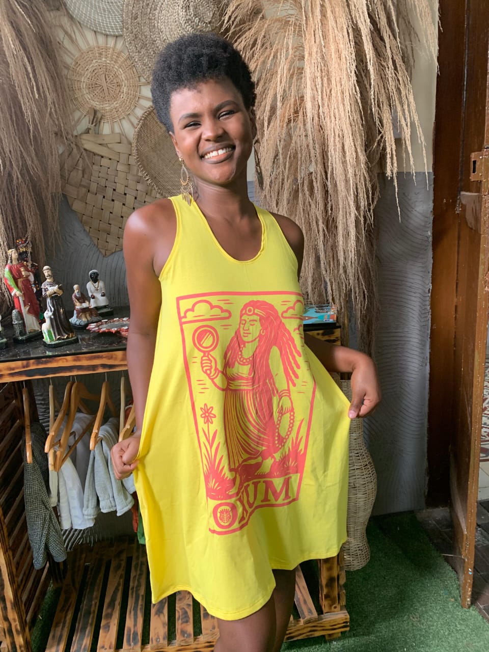 VESTIDO CURTO OXUM