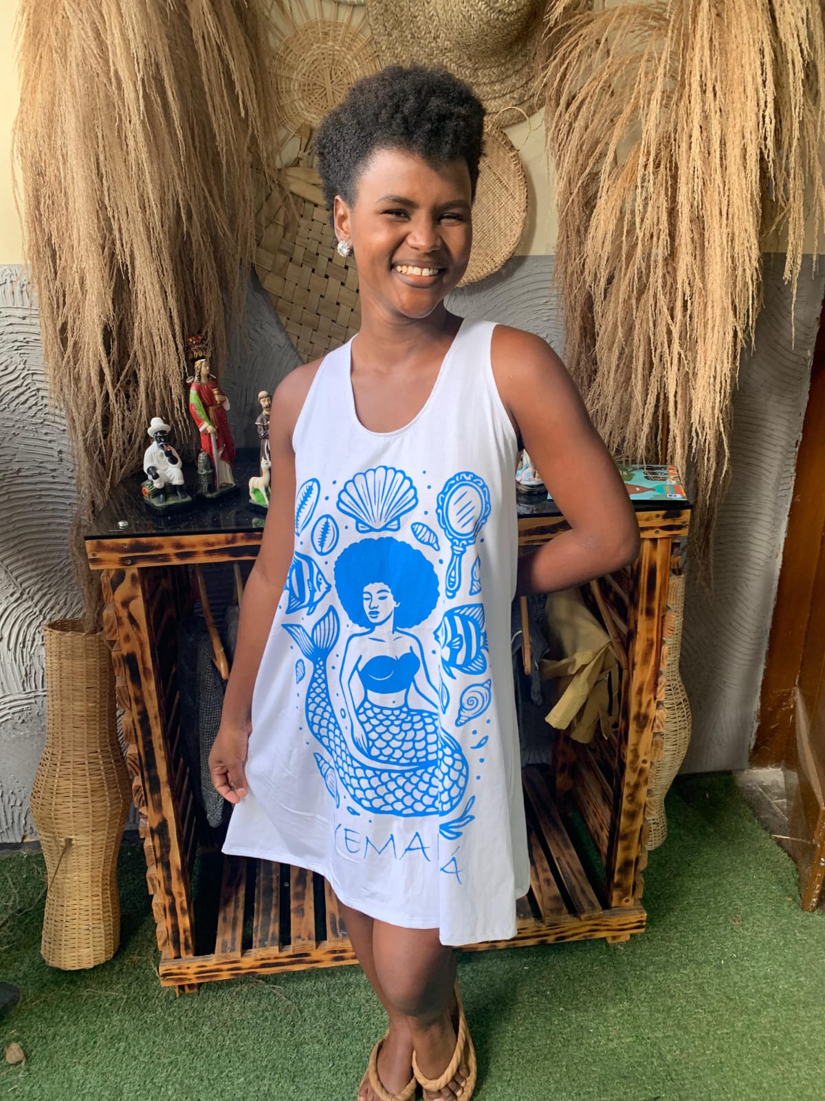 VESTIDO CURTO YEMANJÁ