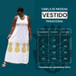 Vestido Longo Retalhado Moçambique