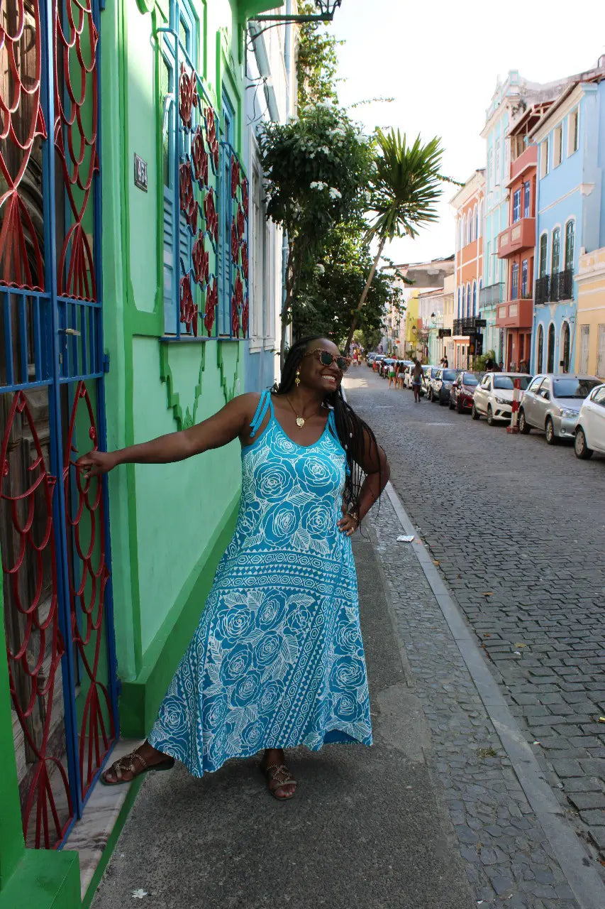 Vestido Longo Rodado