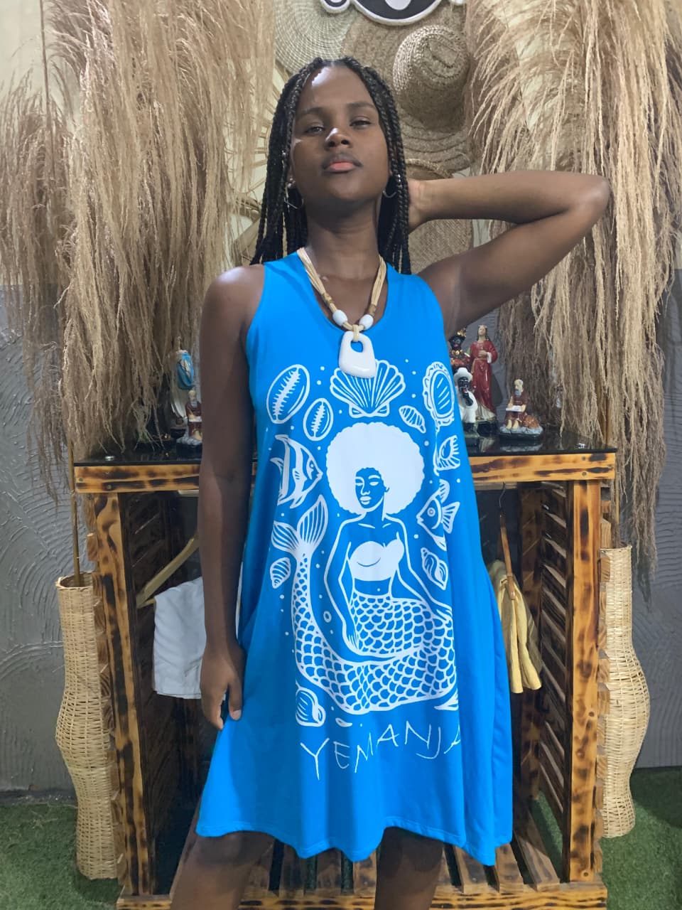VESTIDO CURTO YEMANJÁ